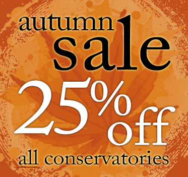 Special Autumn deals on conservatories