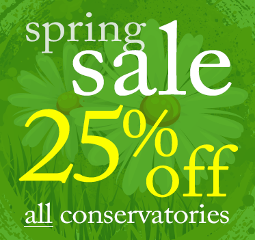 Special Spring deals on conservatories
