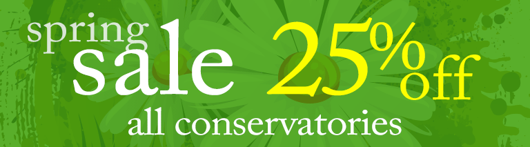 Special Spring deals on conservatories