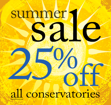 Special Summer deals on conservatories