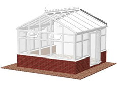 Standard Gable Ended Conservatory Diagram