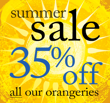 Special Summer deals on orangeries